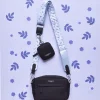 Cocopup Classic Bag Bundles-Dog Walking Black Bag Bundle - Quilted Ditsy Floral Periwinkle