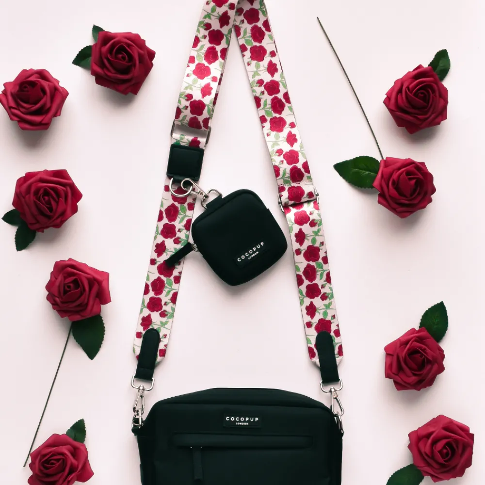 Cocopup Classic Bag Bundles-Dog Walking Black Bag Bundle - Barkquet of Roses
