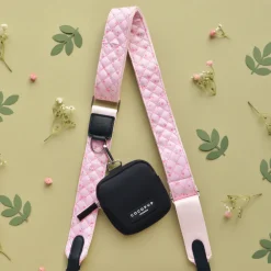 Cocopup Classic Bag Bundles-Dog Walking Black Bag Bundle - Quilted Ditsy Floral Pink