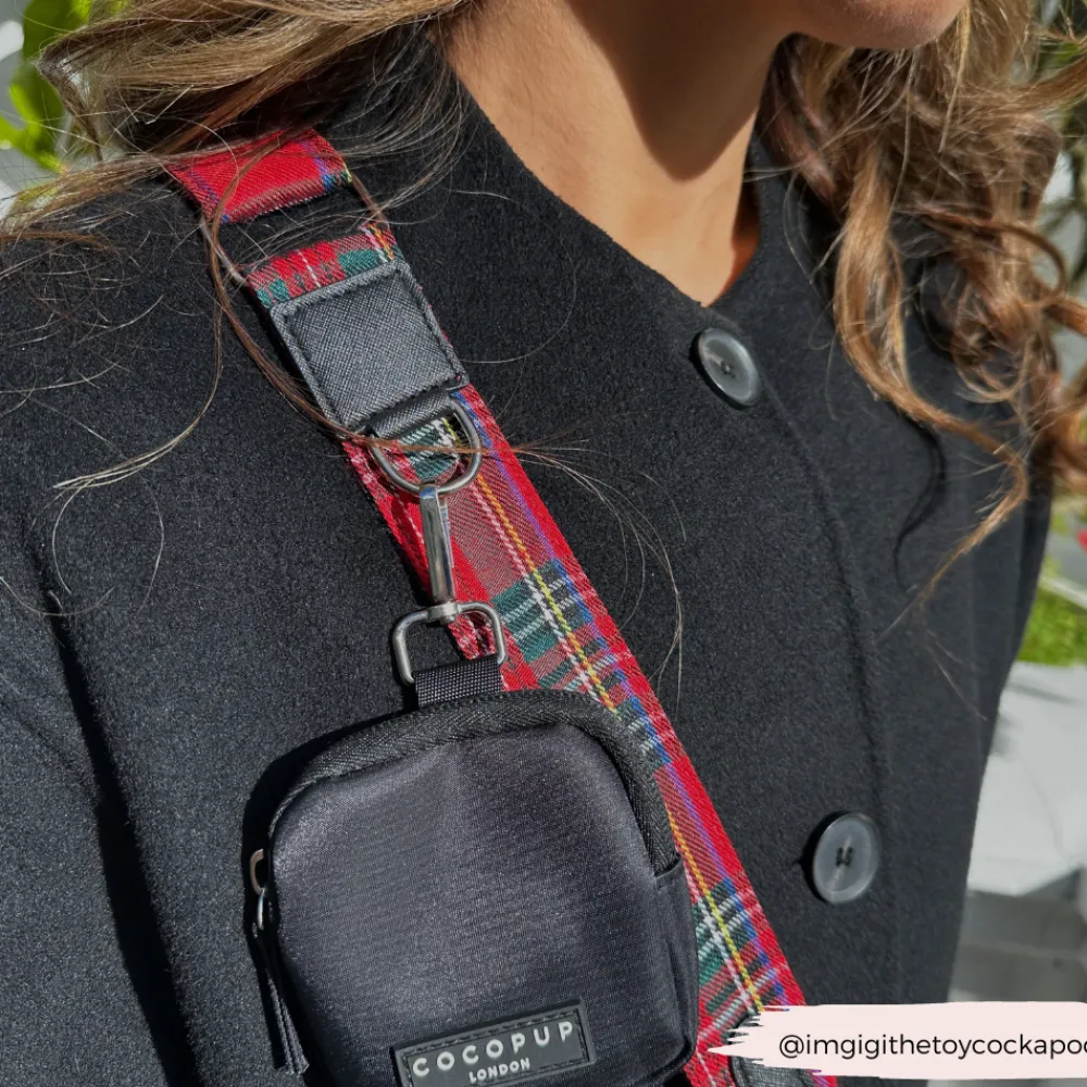 Cocopup Classic Bag Bundles-Dog Walking Black Bag Bundle - Tartan