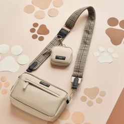 Cocopup Classic Bag Bundles-Dog Walking Caramel Latte Bag Bundle - Pup Plaid