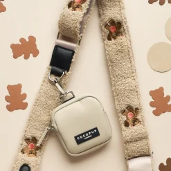 Cocopup Classic Bag Bundles-Dog Walking Caramel Latte Bag Bundle - Theo Embroidered Teddy