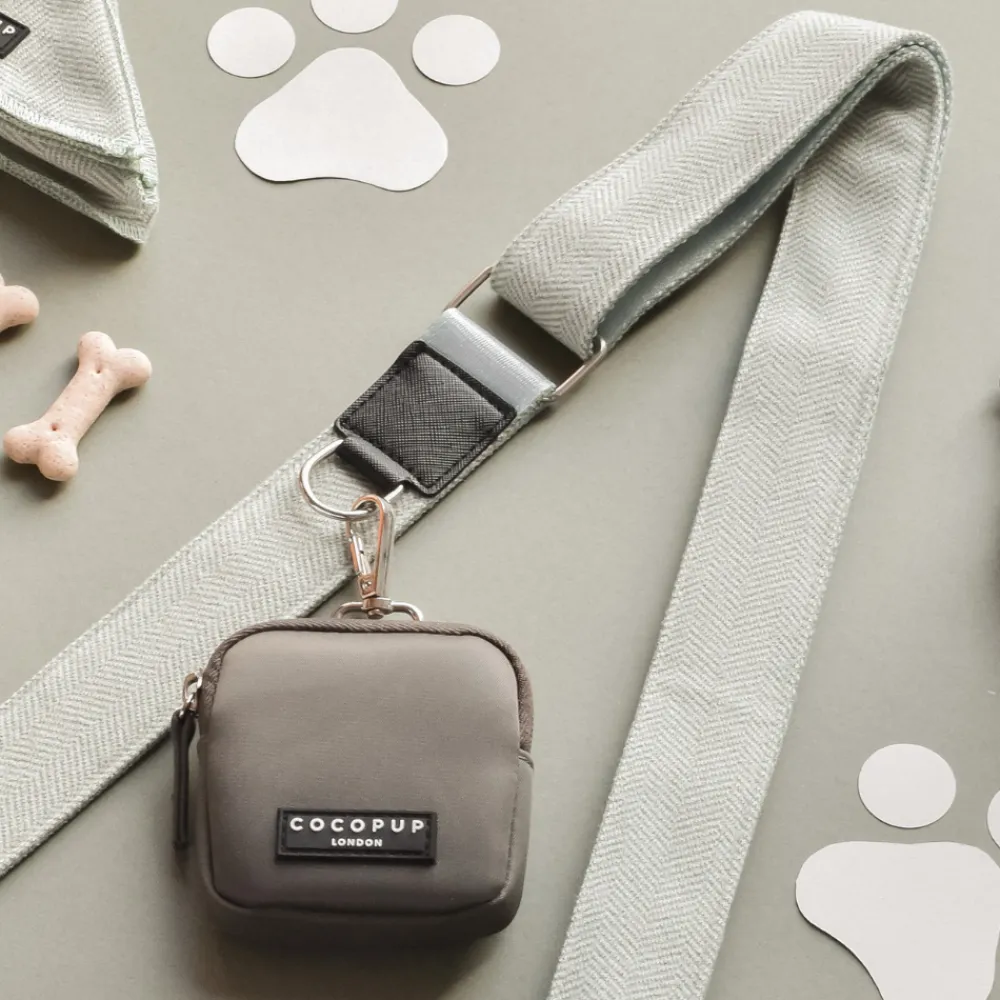 Cocopup Classic Bag Bundles-Dog Walking Mocha Bag Bundle - Sage Tweed