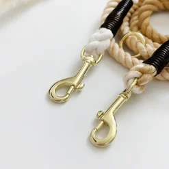Cocopup Rope Leads-Double Ended Rope Lead - Cappuccino