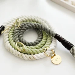 Cocopup Rope Leads-Double Ended Rope Lead - Pistachio Green