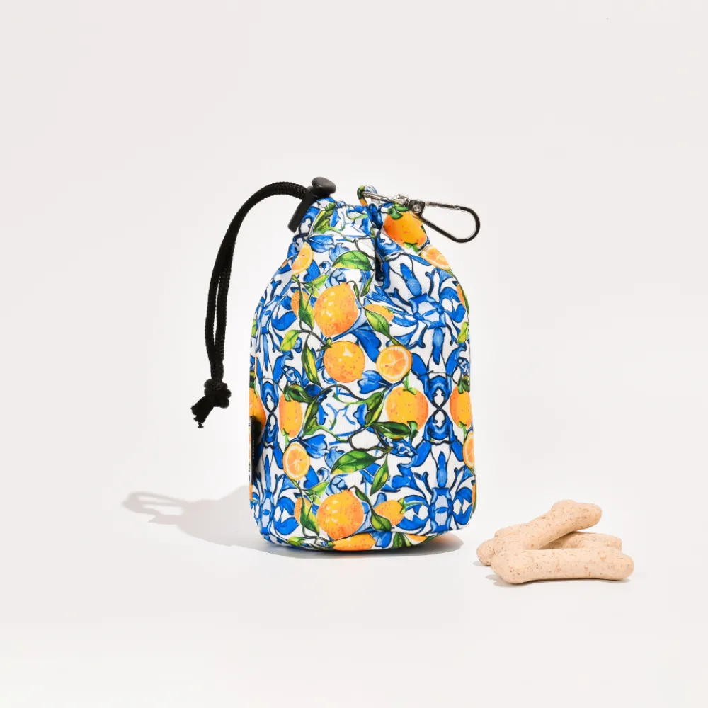 Cocopup Drawstring Treat Pouches | Rucksack Accessories-Drawstring Treat Pouch - Amalfi Lemon