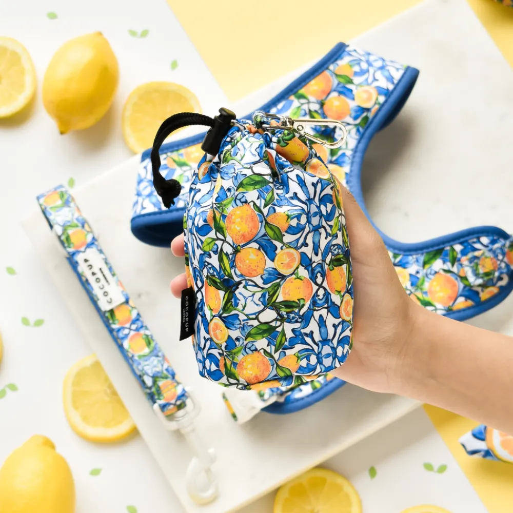 Cocopup Drawstring Treat Pouches | Rucksack Accessories-Drawstring Treat Pouch - Amalfi Lemon