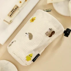 Cocopup Drawstring Treat Pouches | Rucksack Accessories-Drawstring Treat Pouch - Embroidered Woodland Walkies