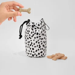Cocopup Drawstring Treat Pouches | Rucksack Accessories-Drawstring Treat Pouch - Monochrome Spots