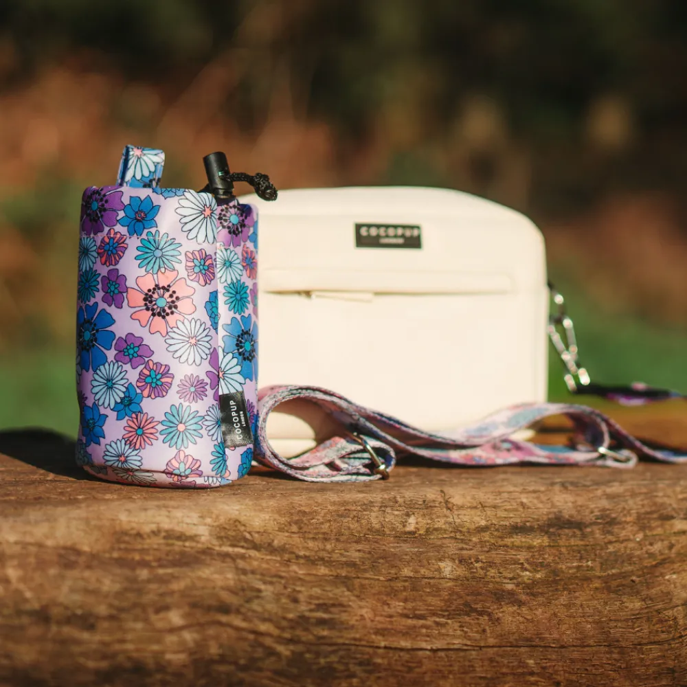 Cocopup Drawstring Treat Pouches | Rucksack Accessories-Drawstring Treat Pouch - Pastel Flowers