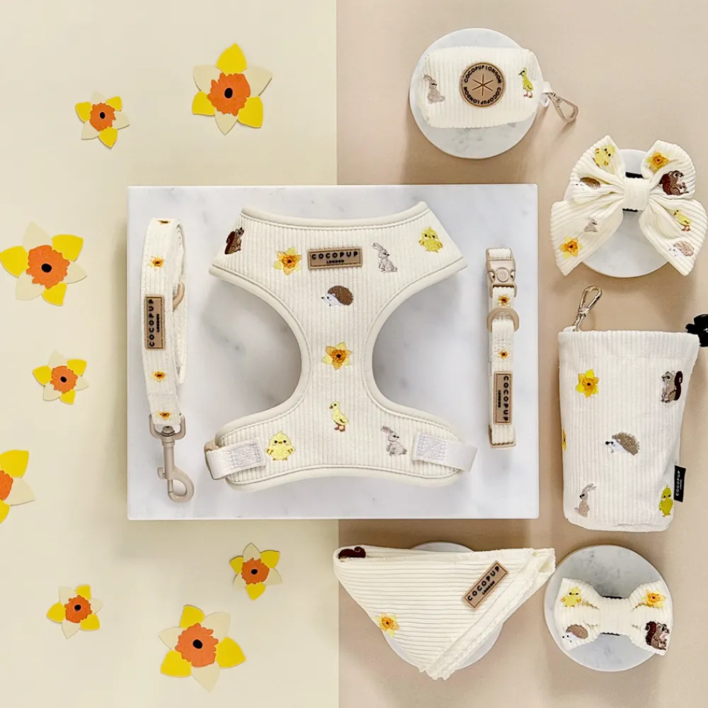 Cocopup Leads-Embroidered Woodland Walkies Lead