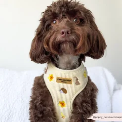 Cocopup Adjustable Neck Harnesses-Embroidered Woodland Walkies Adjustable Neck HARNESS