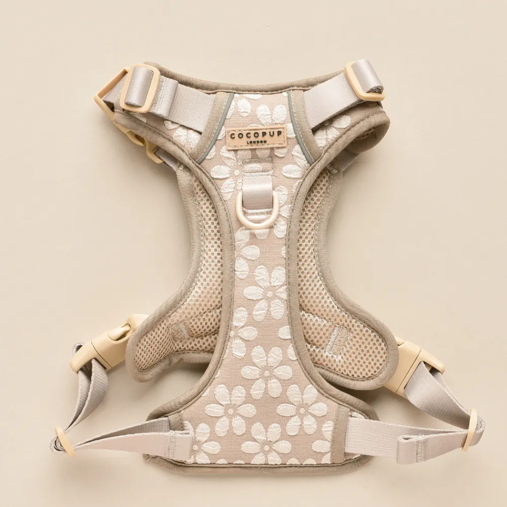 Cocopup Cocopup Explore Harnesses ⛰️-Explore Harness - Mocha Flower