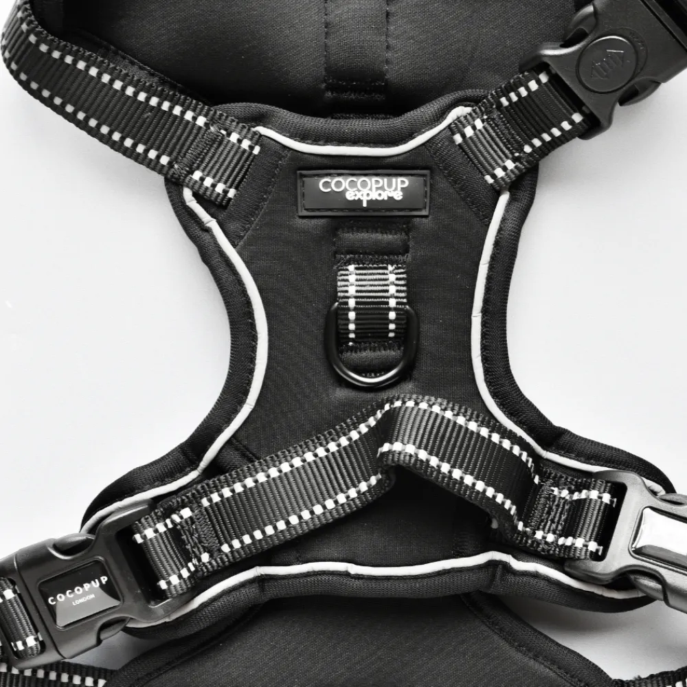 Cocopup Adjustable Neck Harnesses | Cocopup Explore Harnesses ⛰️-Explore Harness - NAKD Liquorice