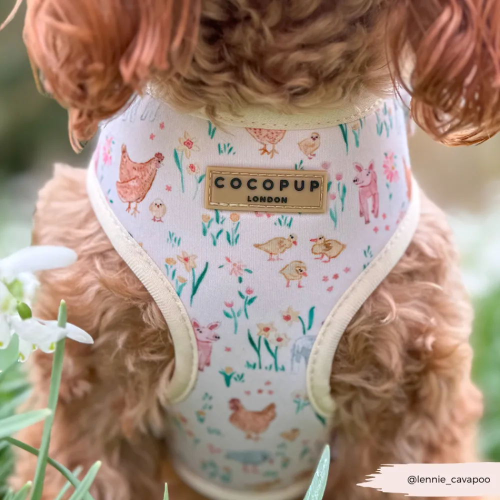 Cocopup Adjustable Neck Harnesses-Farmyard Friends Adjustable Neck HARNESS