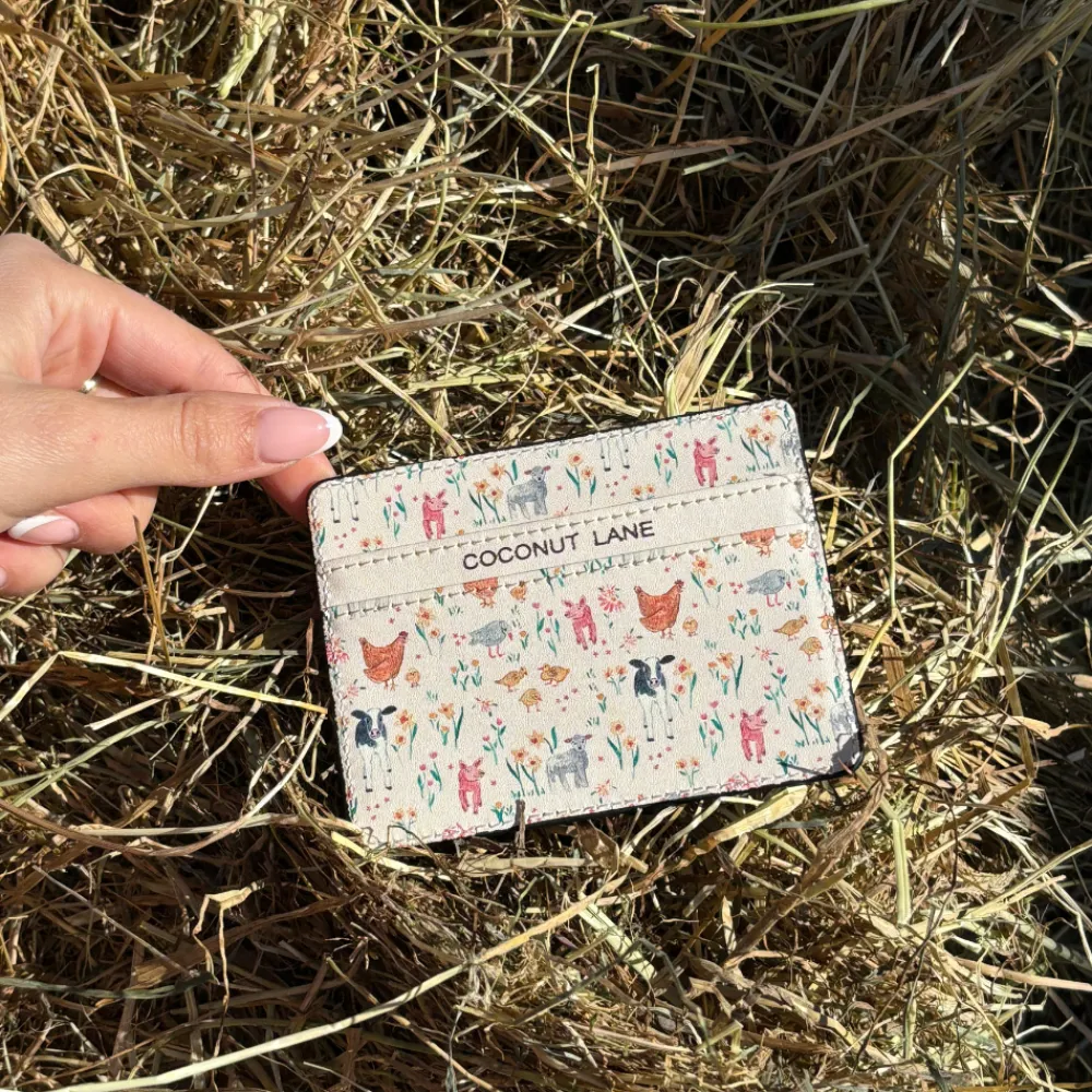 Cocopup Card Holders-Farmyard Friends Card Holder by Coconut Lane