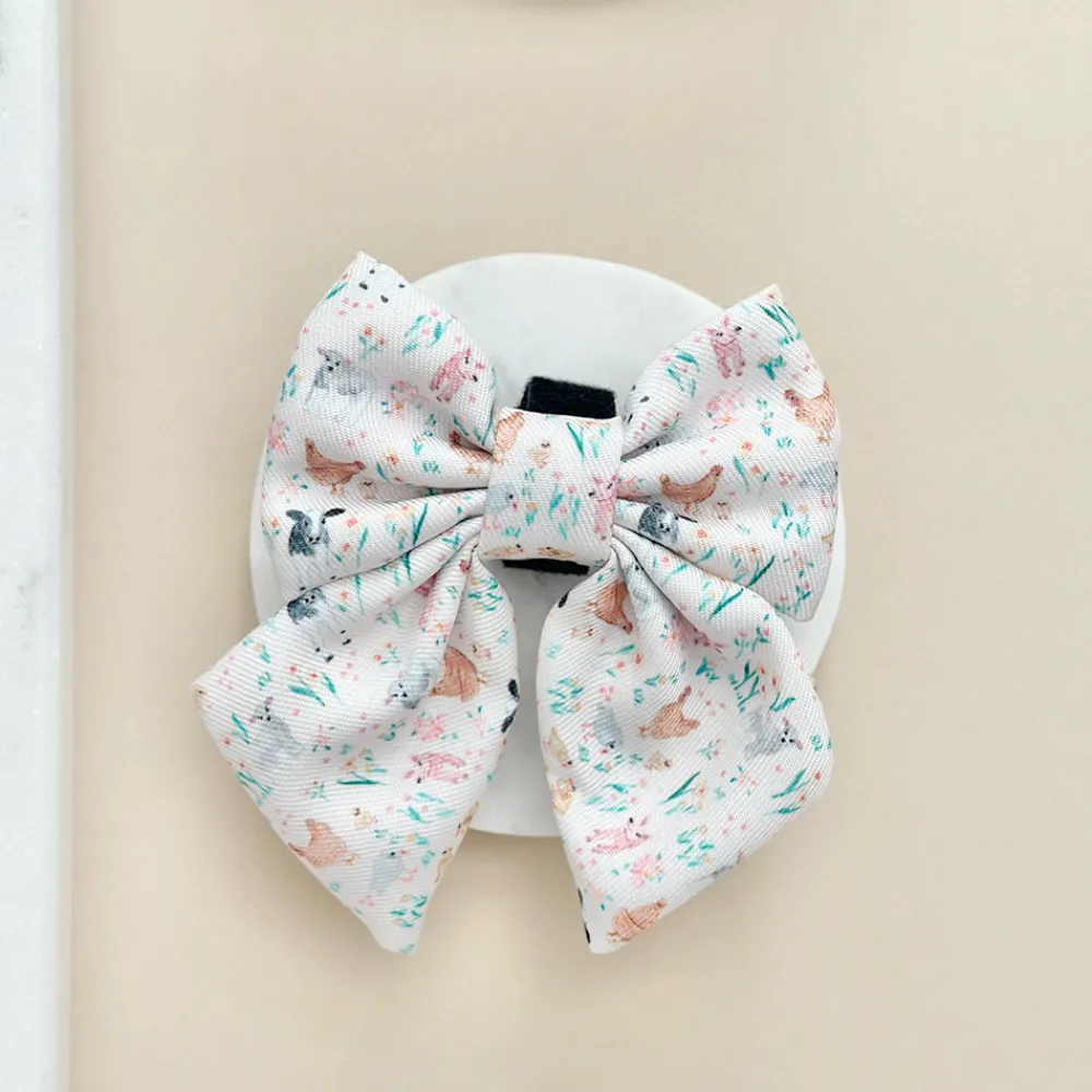 Cocopup Sailor Bow Ties-Farmyard Friends Sailor Bow Tie