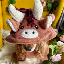 Cocopup Drying Robes ð§-Harold the Highland Cow Drying Robe