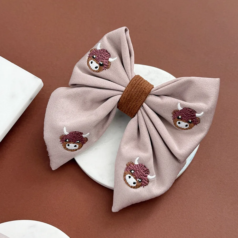 Cocopup Sailor Bow Ties-Harold the Highland Cow Sailor Bow Tie
