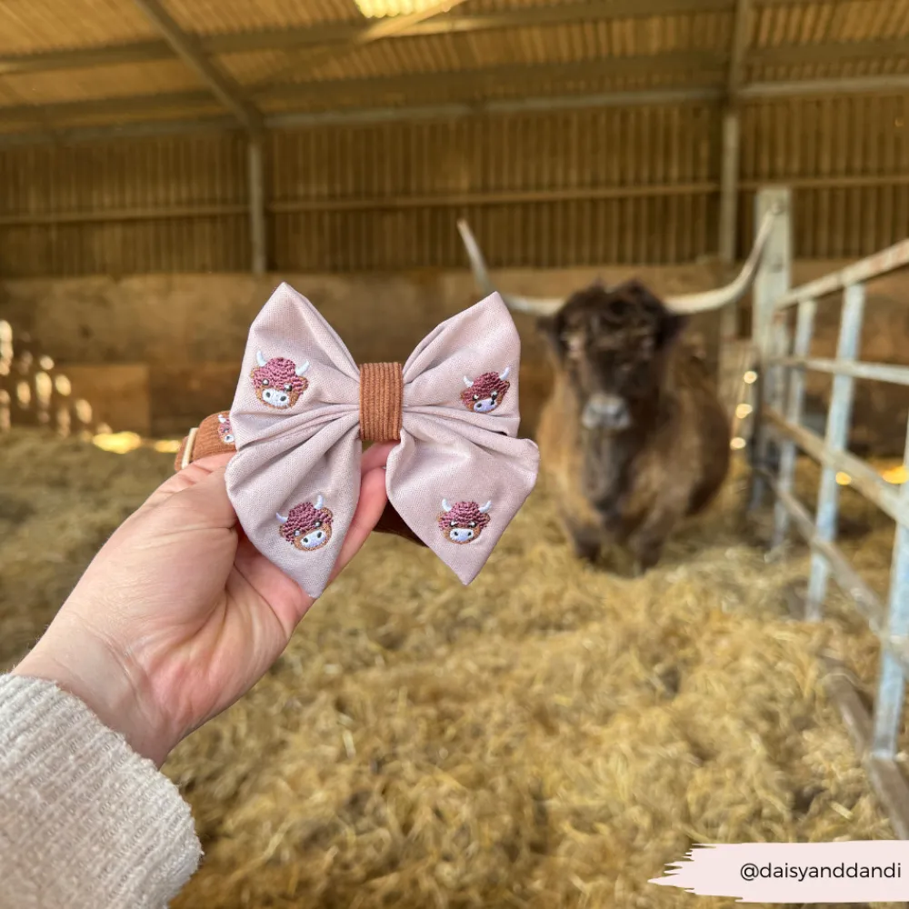 Cocopup Sailor Bow Ties-Harold the Highland Cow Sailor Bow Tie