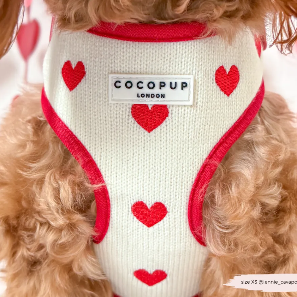 Cocopup Adjustable Harness Bundles-Hugs & Knitted Adjustable Neck Harness, Lead & Collar Bundle
