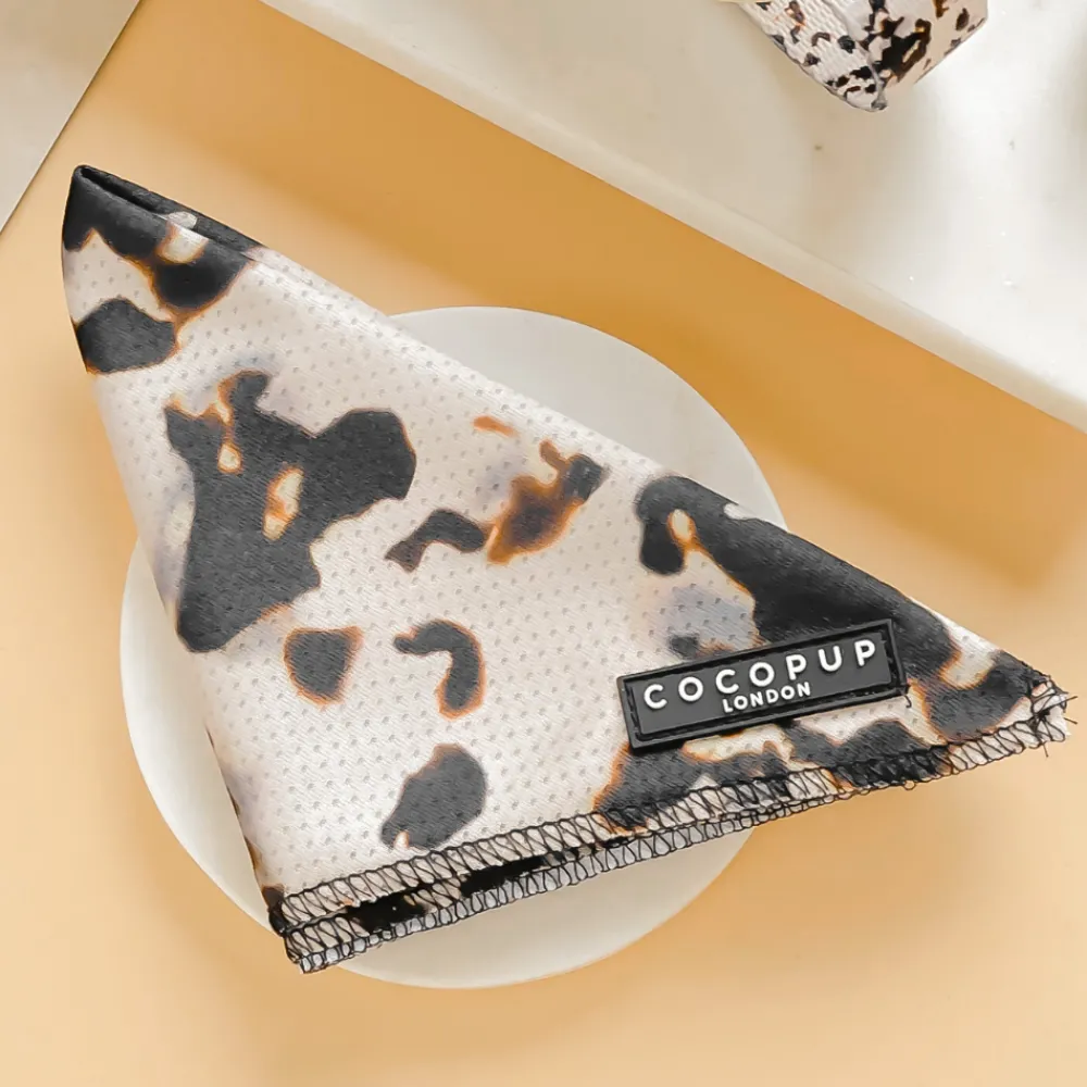 Cocopup Bandanas-Ivory Tort Bandana