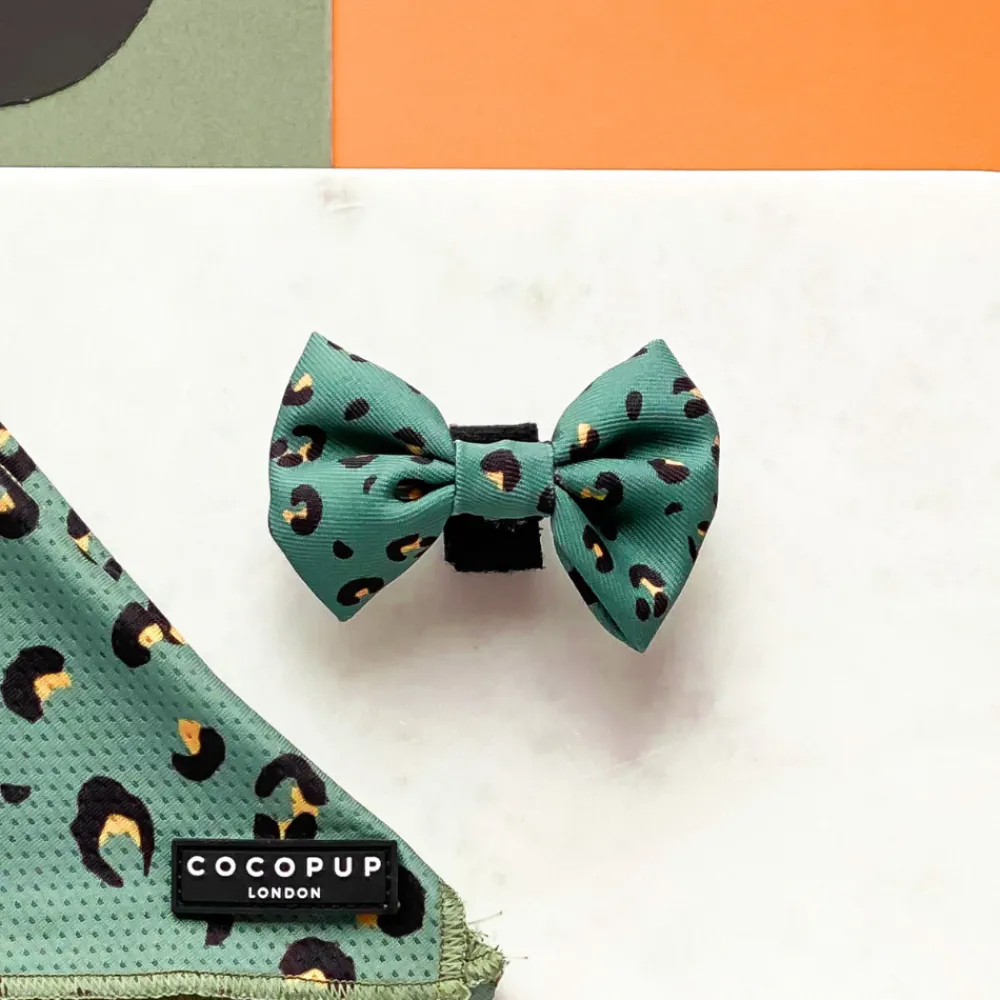 Cocopup Bow Ties | Bow Ties-Khaki Leopard Bow Tie