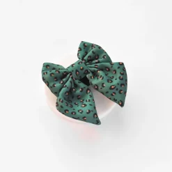 Cocopup Sailor Bow Ties | Bow Ties-Khaki Leopard Sailor Bow Tie