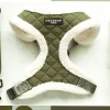 Cocopup Adjustable Neck Harnesses-Khaki Quilted Adjustable Neck HARNESS