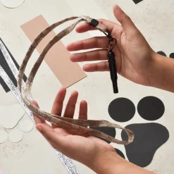 Cocopup Whistles & Lanyards | Whistles & Lanyards-Lanyard - Mocha Flower