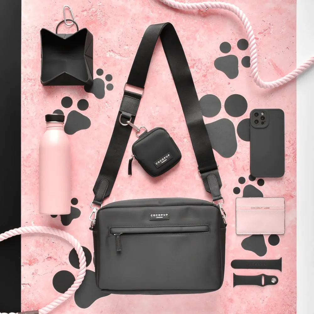 Cocopup Large Bag Bundles-Large Dog Walking Black Bag Bundle - Plain Black