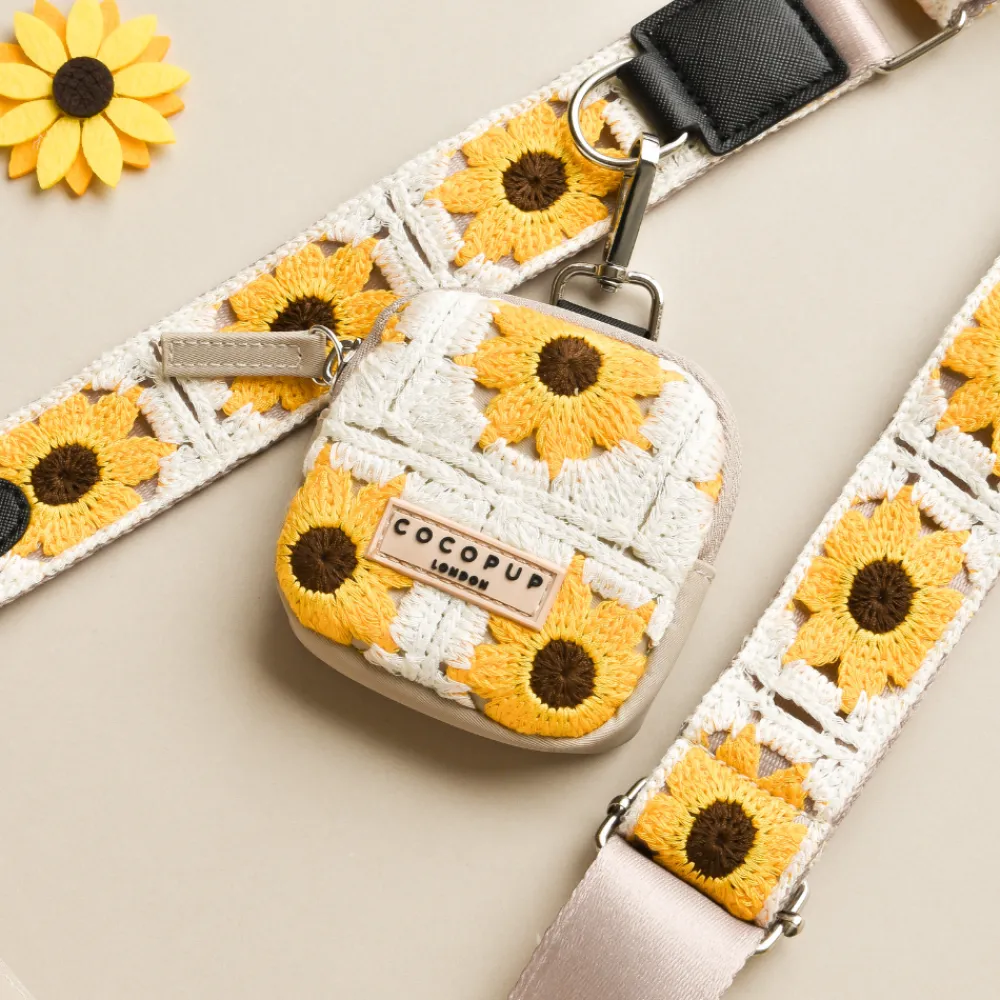 Cocopup Large Bag Bundles-Large Sunflower Patch Dog Walking Bag Bundle - Sunflower Patch