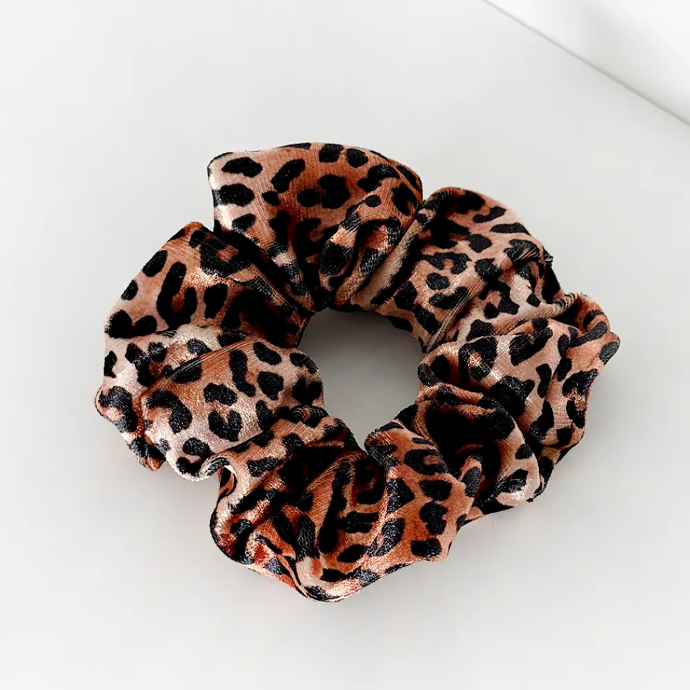 Cocopup Scrunchies-Leopard Pup Scrunchie by Coconut Lane