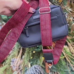 Cocopup Classic Bag Bundles-Limited Edition Dog Walking Black Bag - Burgundy Sparkle Pup