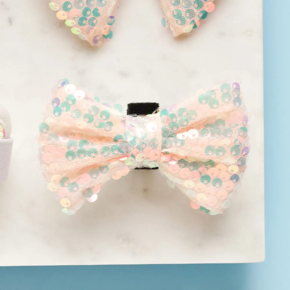 Cocopup Bow Ties-Limited Edition LUXE Party Rose Gold Sequin Bow Tie