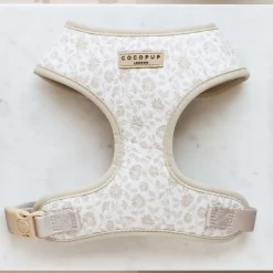 Cocopup Adjustable Neck Harnesses-Luxe Adjustable Neck HARNESS - Garden Meadow