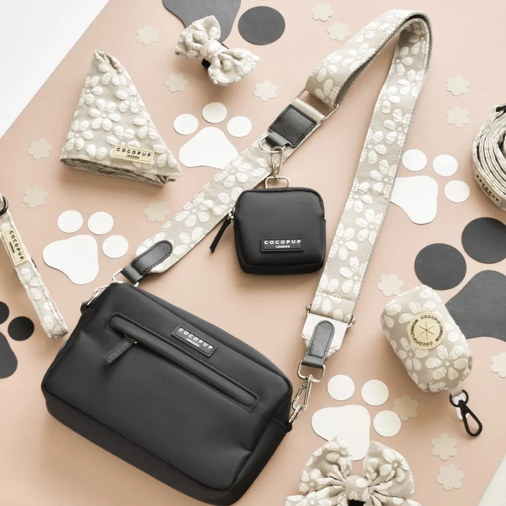 Cocopup Bag Straps-Luxe Bag Strap - Mocha Flower