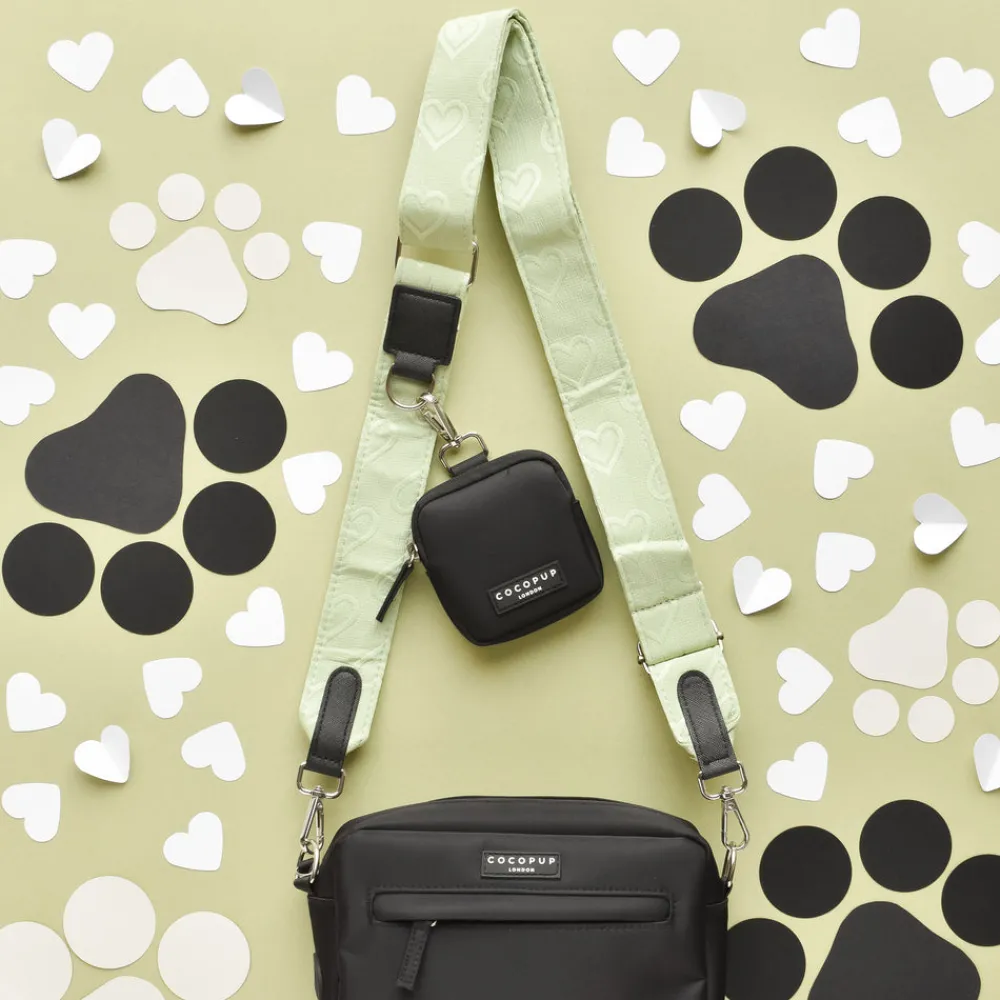Cocopup Bag Straps-Luxe Bag Strap - Sage Heart
