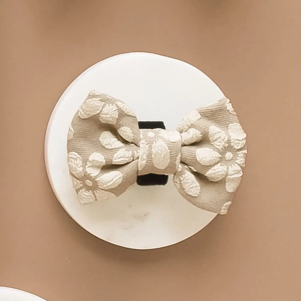 Cocopup Bow Ties | Bow Ties-Luxe Bow Tie - Mocha Flower
