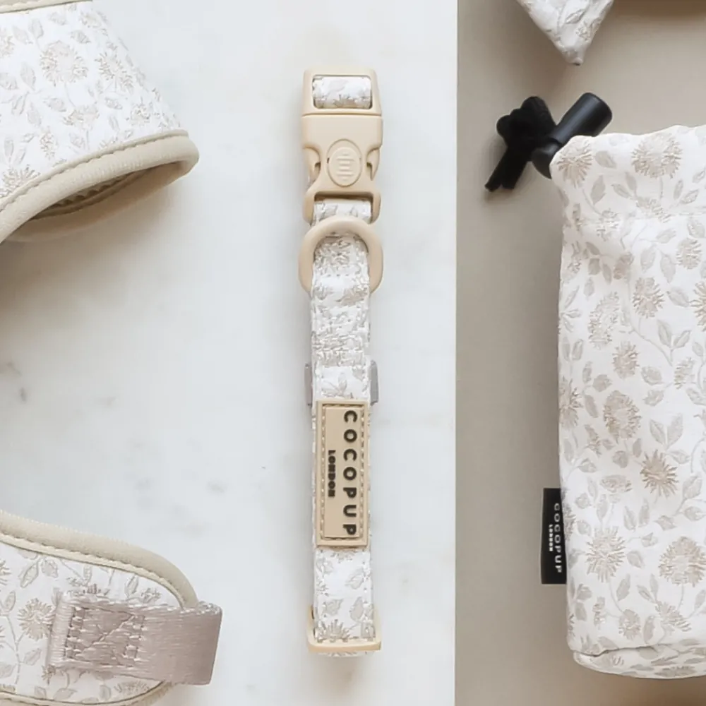 Cocopup Collars | Puppy Leads & Collars-Luxe COLLAR - Garden Meadow