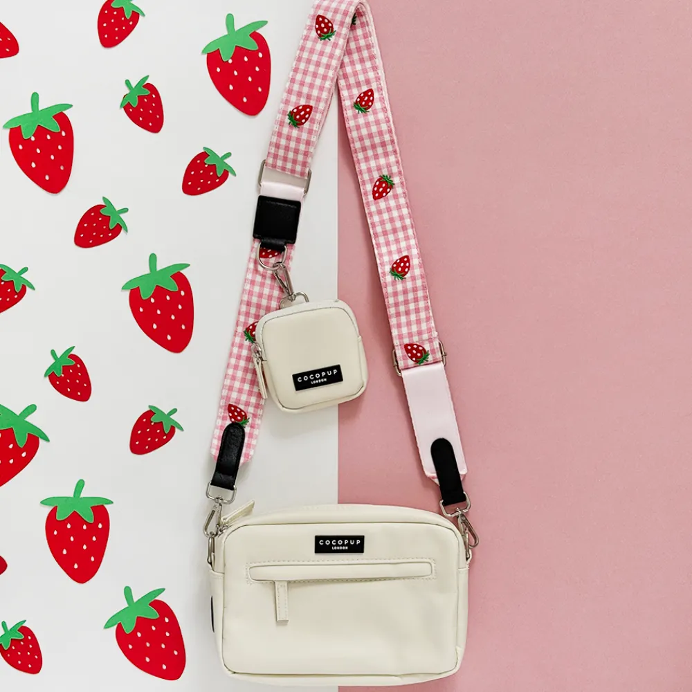 Cocopup Classic Bag Bundles-Luxe Dog Walking Bag Bundle - Strawberry Picnic Pup