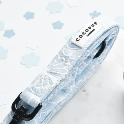 Cocopup Leads-Luxe Lead - Baby Blue Flower