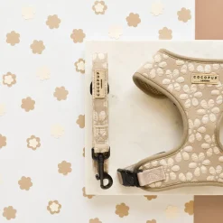 Cocopup Leads-Luxe Lead - Mocha Flower