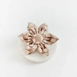 Cocopup Collar Flowers | Collar Flowers-LUXE Mocha Flower Collar Flower