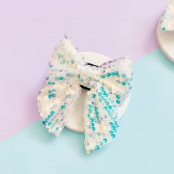 Cocopup Sailor Bow Ties-LUXE Party Holographic Sequin Sailor Bow Tie