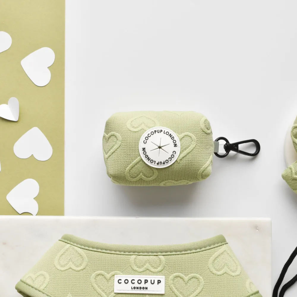 Cocopup Poop Bag Holders | Poop Bag Holders-Luxe Poop Bag Holder - Sage Heart