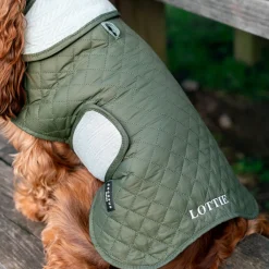 Cocopup Coats ❄️-LUXE Quilted Dog Coat - Country Khaki