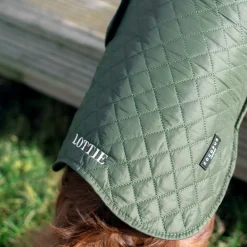 Cocopup Coats ❄️-LUXE Quilted Dog Coat - Country Khaki