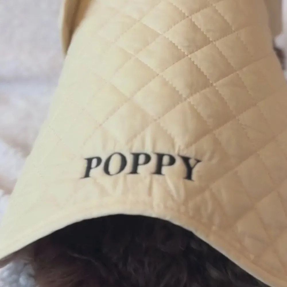 Cocopup Coats ❄️-LUXE Quilted Dog Coat - Creamy Chai
