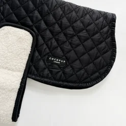 Cocopup Coats ❄️-LUXE Quilted Dog Coat - Midnight Black
